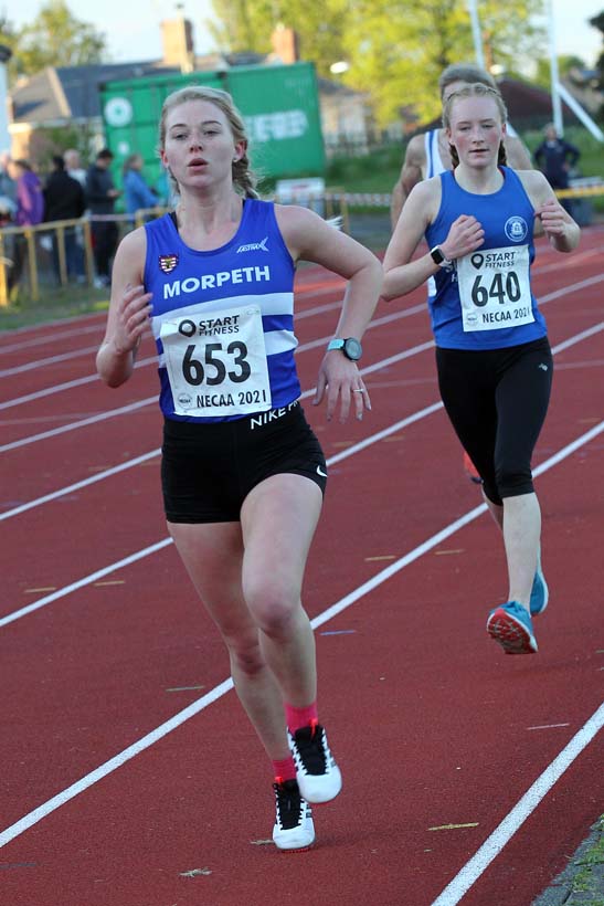 3000 metres, 2021 North East Grand Prix No. 2, Monkton, Wednesday, May 19th. Photo: David T. Hewitson/Sports for All Pics